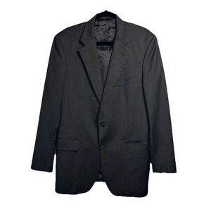 Brooks Brothers‎ 1818 Madison Blazer Jacket Men's 42L Gray 100% Wool Made In USA